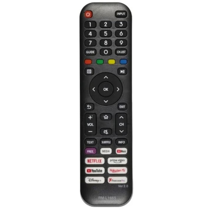 Telecomanda pentru LCD Vortex Hisense, Nei, RM-L1665, 992