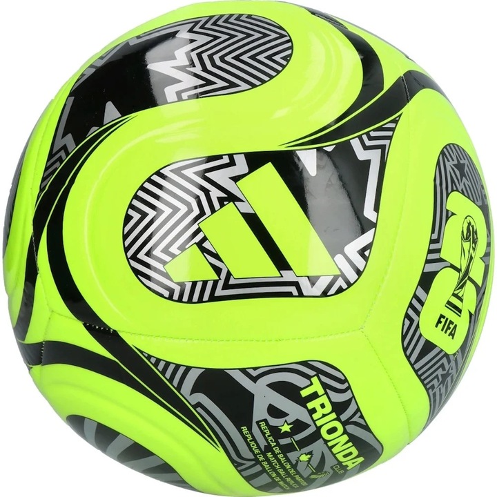 Adidas FIFA World Cup 2026 Trionda Club futball labda, neon zöld, 5-ös méret