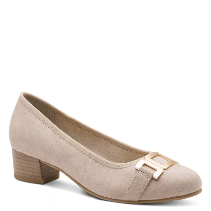 Jana Jana Soft Line női bézs körömcipő 22369-45-400 07730