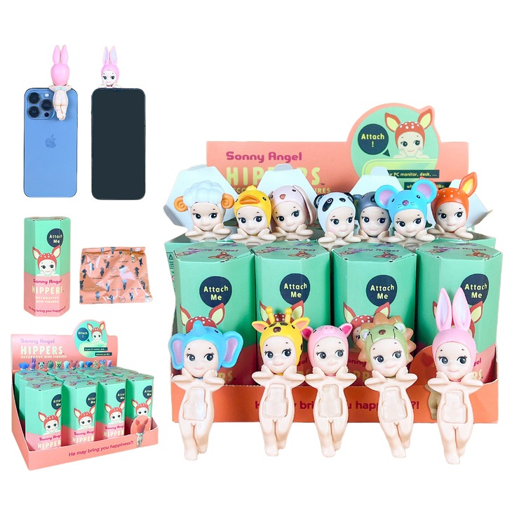Set figurine blind box, animale ingeri, 12 stiluri - eMAG.ro