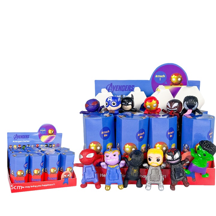 Комплект фигурки сляпа кутия, Отмъстителите ангели, декорации за телефон