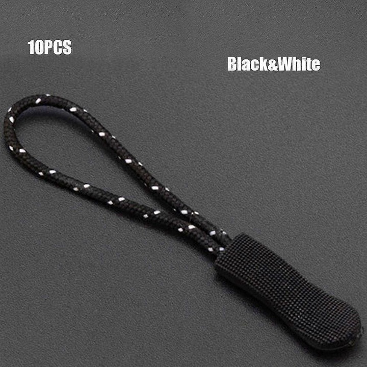 Set 10/20 bucati capete fermoar, accesorii pentru rucsac, calatorie, culoare multicolor, 24mm