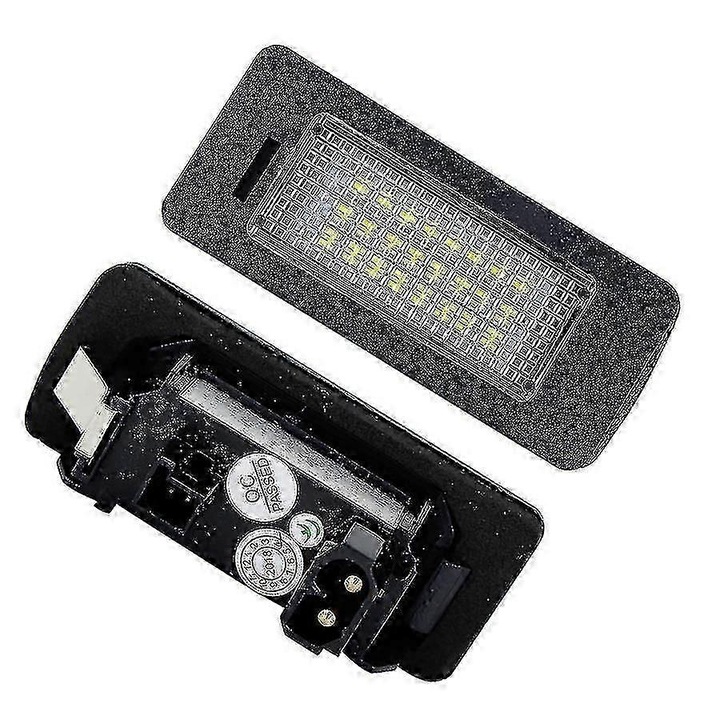 LED rendszámtábla lámpák, 2 darabos készlet, 12V, 2600LM, BMW E60, E39 M5, E90, E92, E93