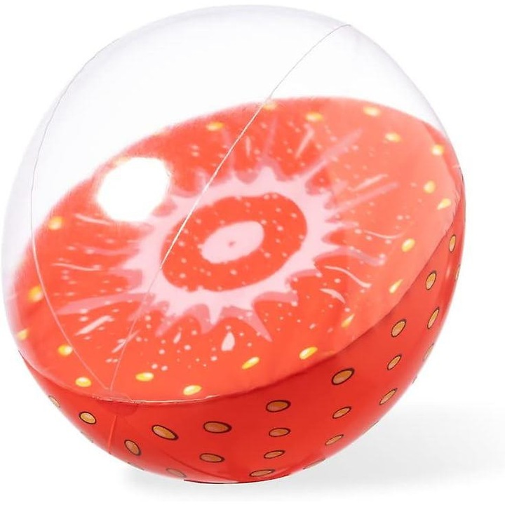 Felfújható strandlabda gyümölcsmintával, 32 cm, többszínű, 1 darabos készlet