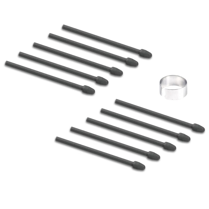 Set 10 varfuri pentru Stylus Pen2/Pen Plus, negru, accesorii tablete