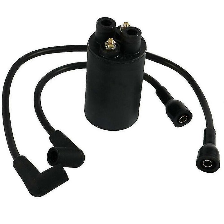 Gyújtótekercs, 52 755 48-S, KT17 és KT19 fűnyíró motorokhoz, fekete, ABS