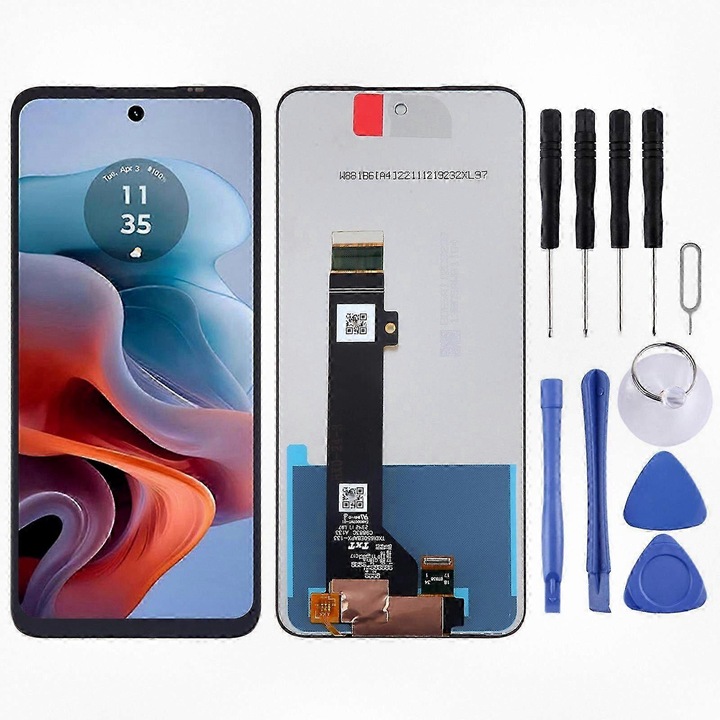 Ecran LCD cu digitizator pentru smartphone-uri, inlocuire, 5.0 inch, negru