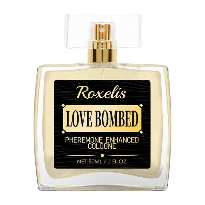 Love Bombed férfi parfüm, természetes fás illat, 100ml Roxelis
