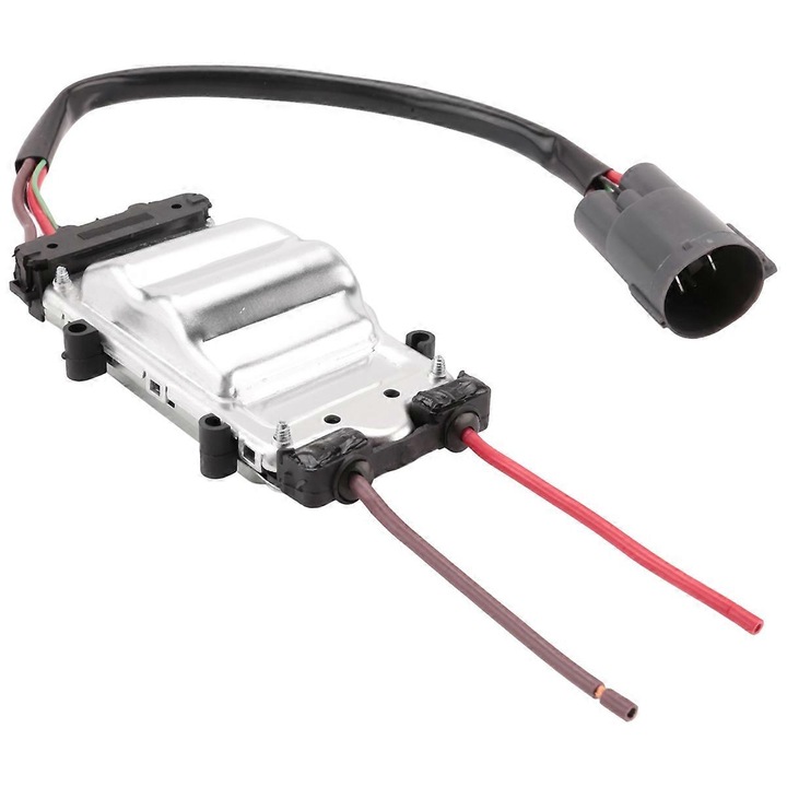 Hűtőventilátor vezérlőmodul, Mercedes A osztály W169/B osztály W245, fém, ezüst/fekete