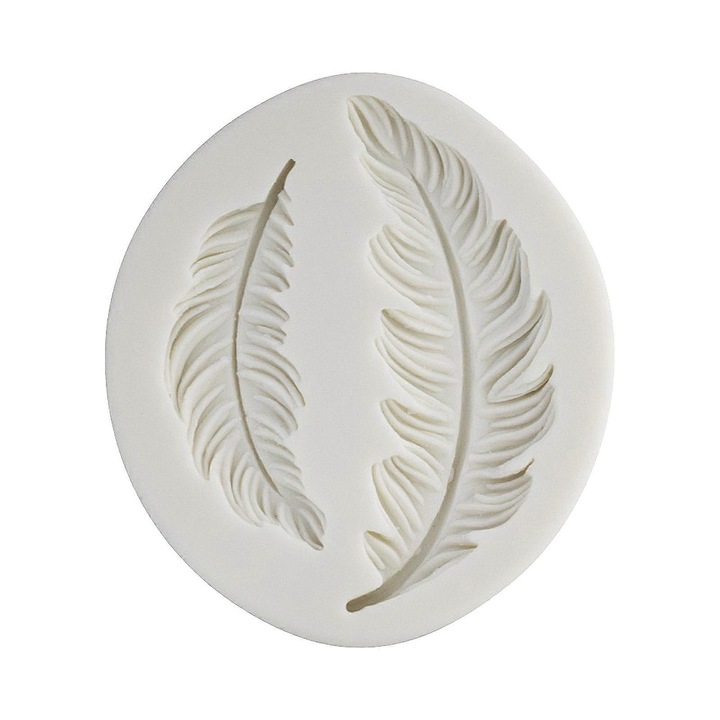 Forma prajituri, roz si alb, silicon, reutilizabila, 1 bucata