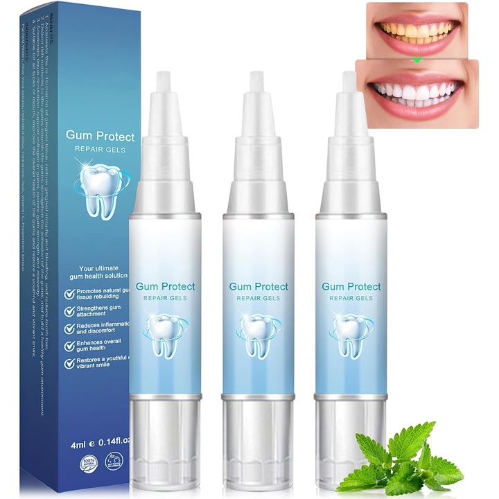 Ínyjavító gél 3, fehérítő, szájápoló, 100ml