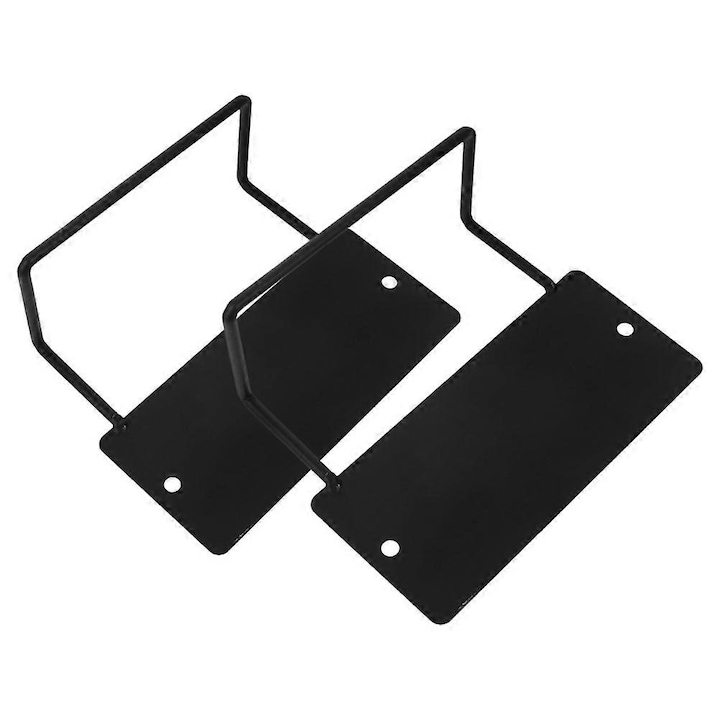 Csúszásgátló Matracrögzítő, 2 darab, Fém, Fekete, 12x9.5x5cm