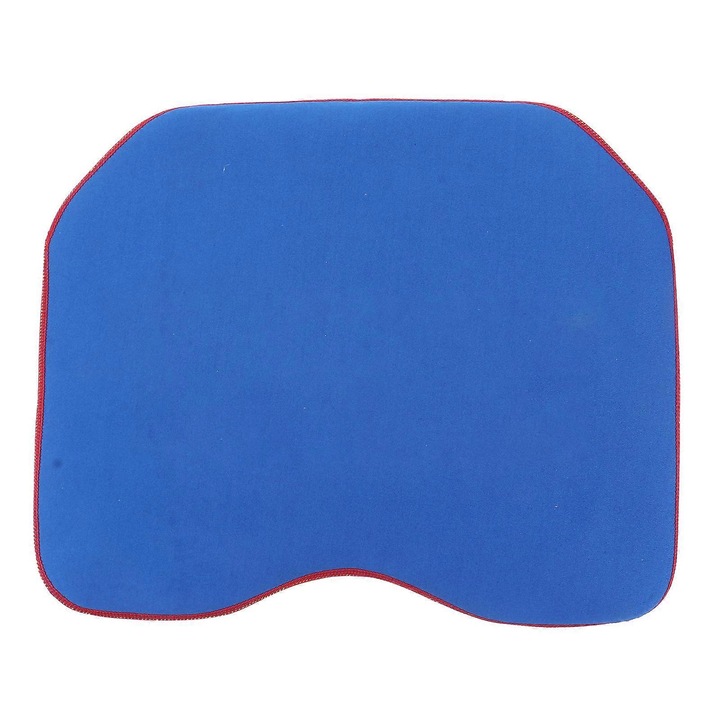 Perna ergonomica albastra din bumbac elastic, 31x25x4cm pentru caiac pescuit canoe, confortabila, ingrosata, elasticitate ridicata