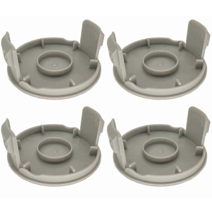 Комплект от 4 капака за макара за тример за трева, 33x75 мм, ABS