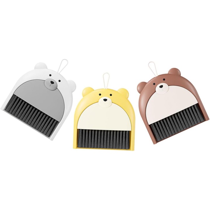 Set mini maturi si faras, design compact, usor de utilizat, pentru curatarea spatiilor mici