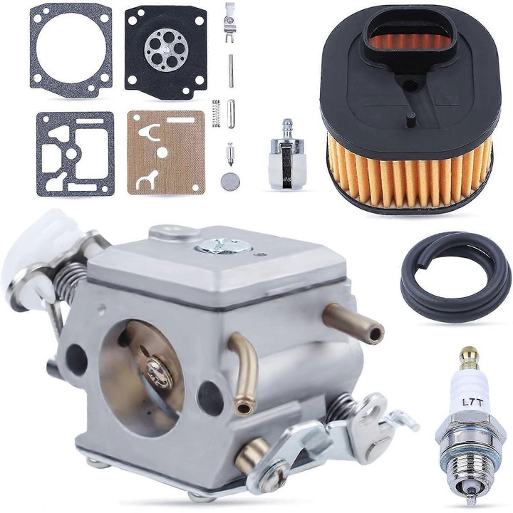 Set piese de schimb pentru ferastrau cu lant Husqvarna 372XP 365 362 372 371, filtru de aer, bujie, kit de reparare