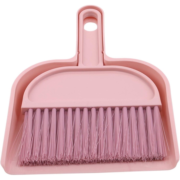 Set mini matura si faras din plastic, roz, design compact