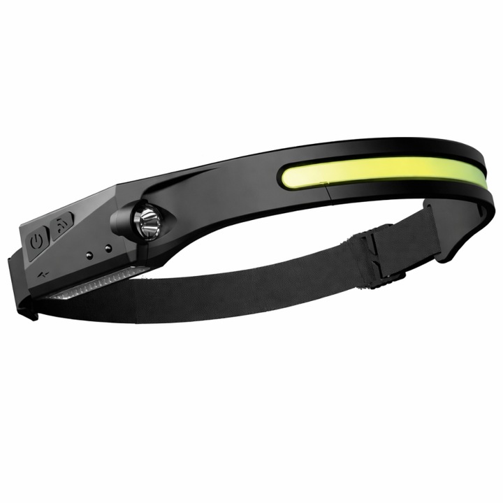 Акумулаторен LED COB XPE фар със сензор YT200