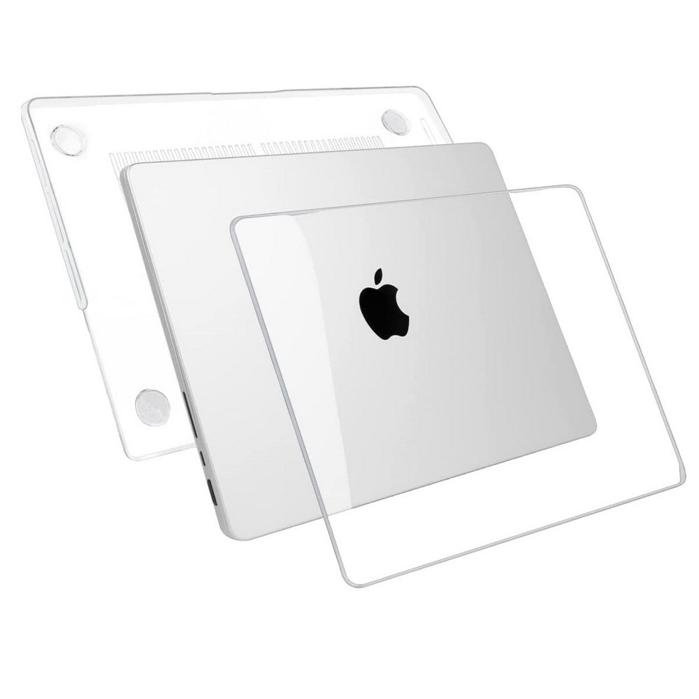 Etui laptop Alogy Hard Case, transparent, pentru Apple Macbook Pro 16 2021 A2485