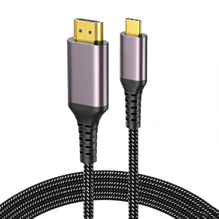 Cablu USB-C la HDMI CeruleTree, 4K 60Hz, 2m