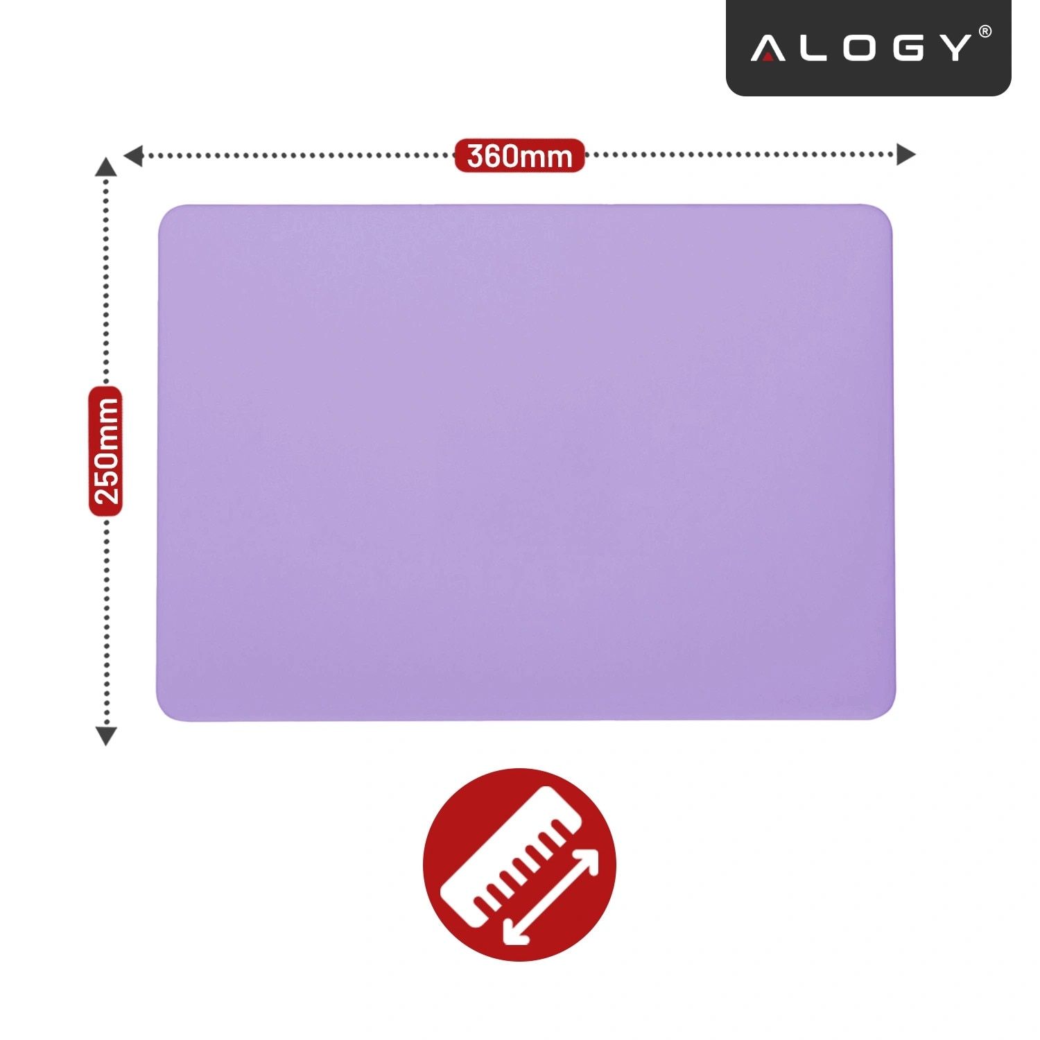 Etui de protectie Alogy AirGuard pentru MacBook Air 13 13.3" - mat, violet, ultracompact, rezistent la zgarieturi, set de doua piese