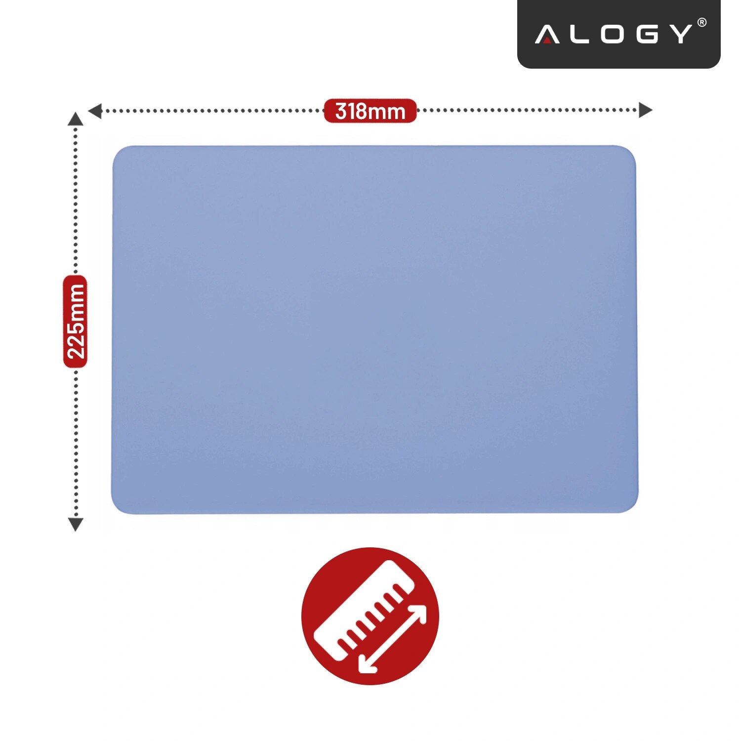 Etui pentru MacBook Pro 14" 2021-2024, Alogy AirGuard, mat, lavanda, constructie flexibila, doua piese