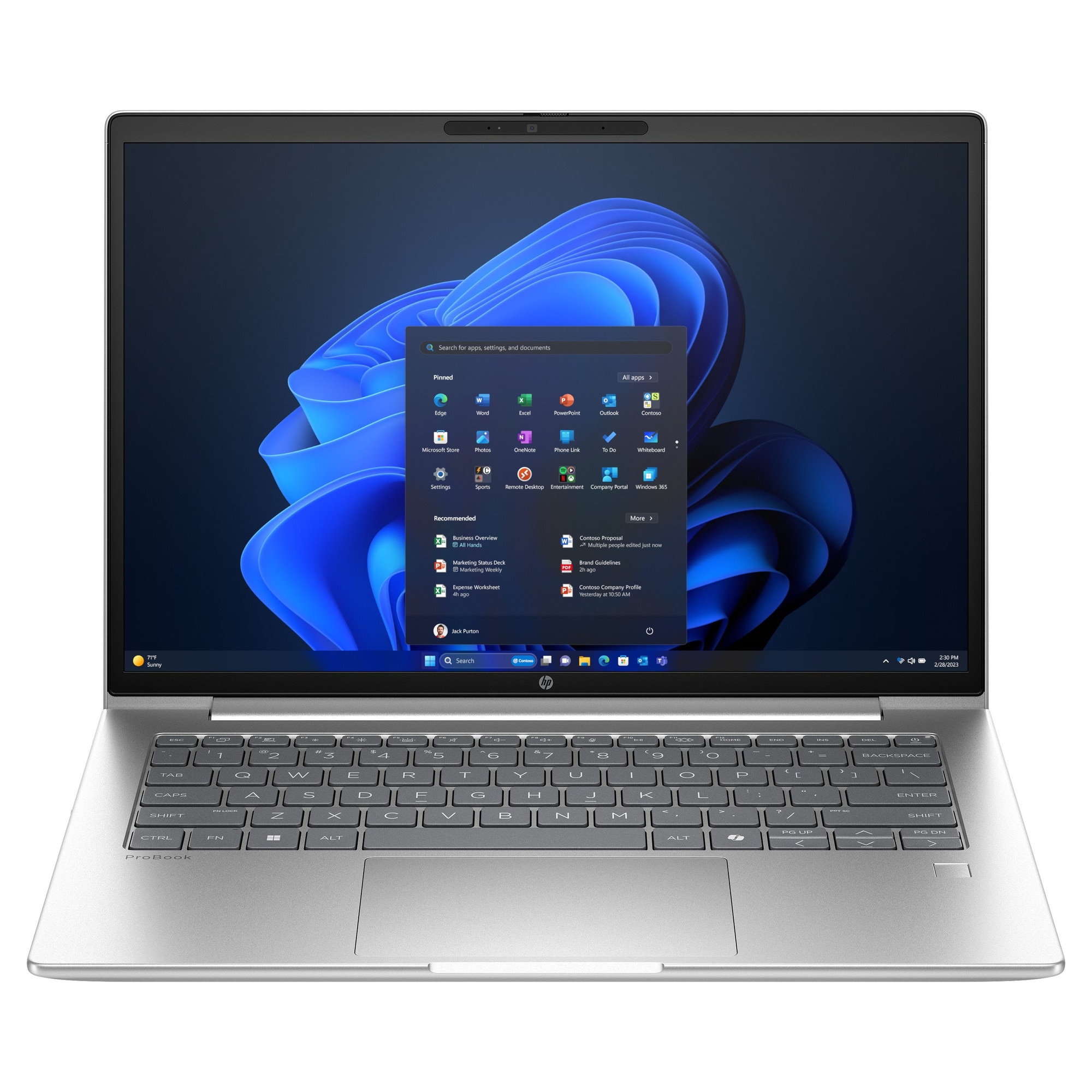 Laptop HP ProBook 4 G1a AI, AMD Ryzen 7, 16 GB, 512 GB SSD, 14", WUXGA, argintiu