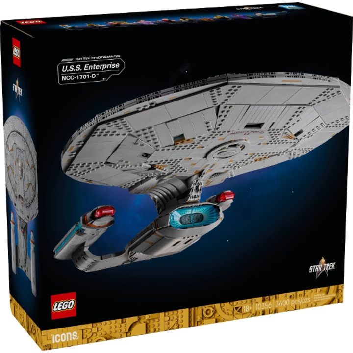LEGO 10356 Star Trek: U.S.S. Enterprise NCC-1701-D