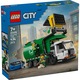 LEGO City 60495 Комплект за строителство Камион за рециклиране, конструкционна играчка