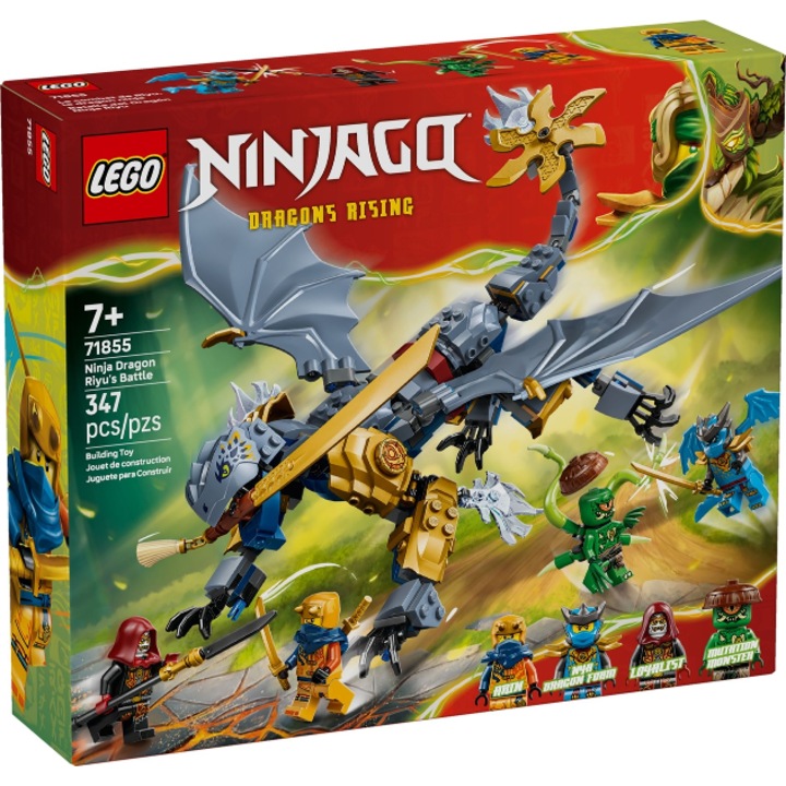 LEGO 71855 Batalia dragonului ninja Riyu