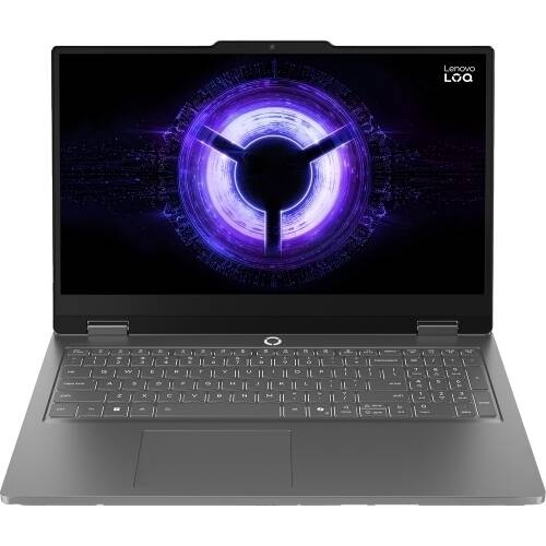 Laptop Lenovo LOQ Essential FHD 15.6 inch Intel Core i5-13450HX 16GB 512GB SSD RTX 5050 Windows 11 Home Luna Grey