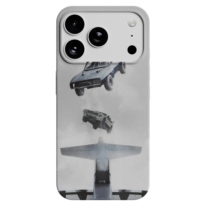 Husa telefon Premium pentru Apple iPhone 17 Pro, Viceversa, model Fast & Furious 7, Silicon, TPU