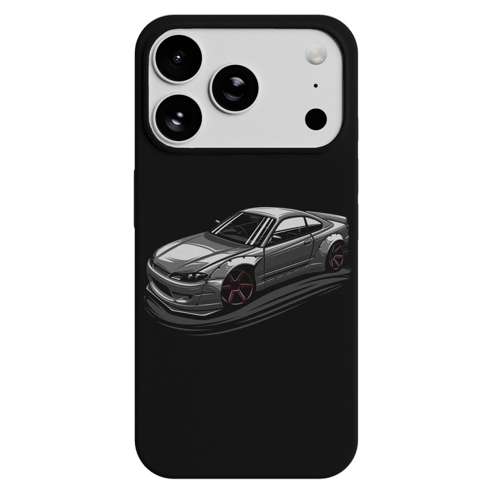 Husa telefon Premium pentru Apple iPhone 17 Pro, Viceversa, model Nissan Silva S15, Silicon, TPU