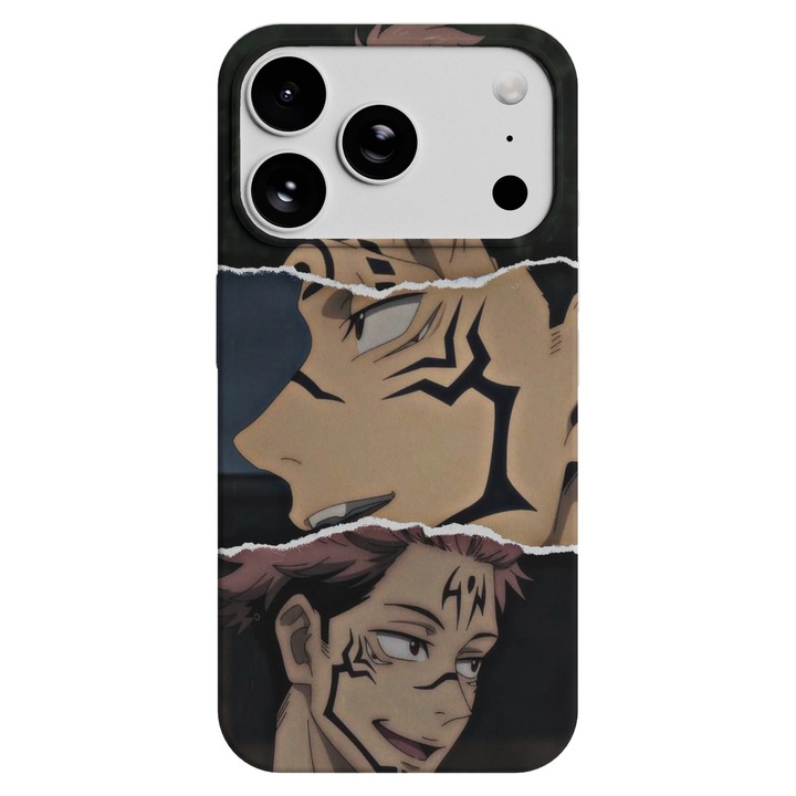 Husa telefon Premium pentru Apple iPhone 17 Pro Max, Viceversa, model Ryomen Sukuna Jujutsu Kaisen, Silicon, TPU