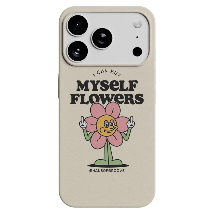 Husă telefon Viceversa, model i Can buy myself flowers, silicon, 2 mm, pentru Apple iPhone 17 Pro