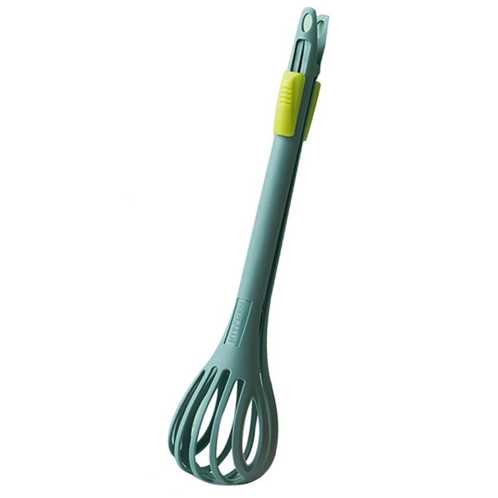 Tel multifunctional din nailon pentru alimente, design oval, verde, 28x7cm, Generic