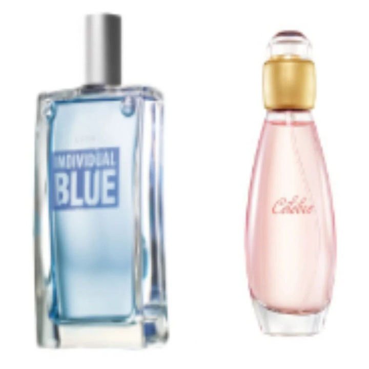 Avon INDIVIDUAL BLUE (100ml) + CELEBRE (50ml) SZETT