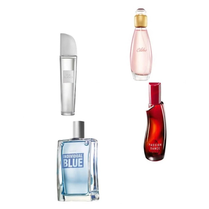 Avon Set Celebre Passion Blue Pur