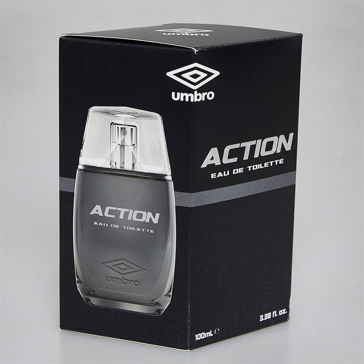 Umbro Action férfi parfüm, 100 ml, friss és energikus illat