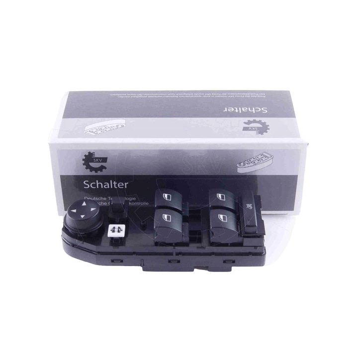 Panou de control geamuri SKV pentru BMW 5 (E60, E61), 4 PIN, original