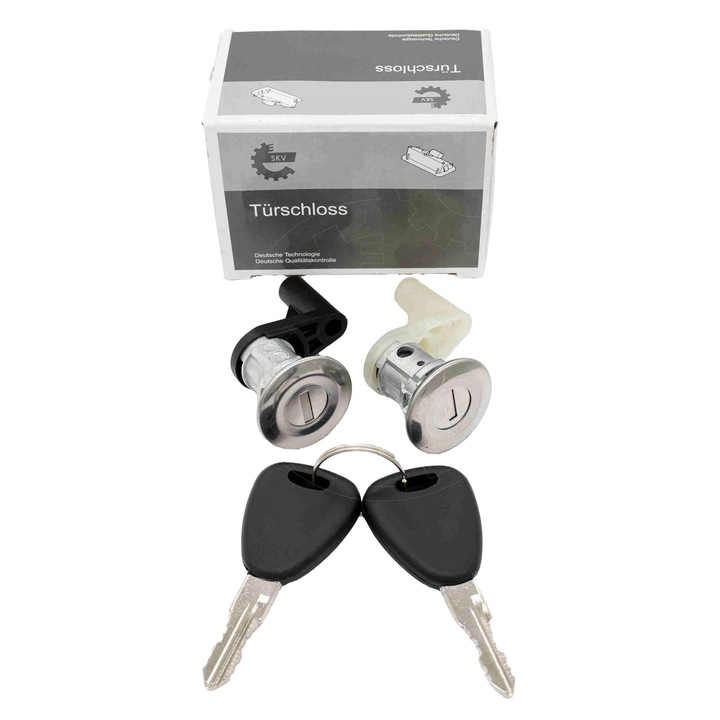 Комплект цилиндри за заключване SKV за DACIA Duster, OE код 6001550787