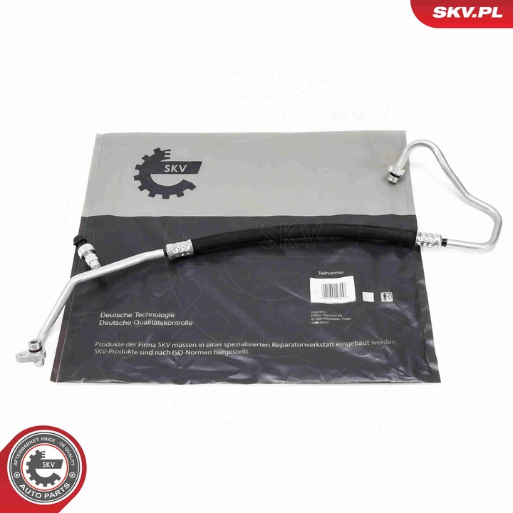Conducta de inalta presiune, SKV, pentru aer conditionat, compatibila cu NISSAN NV400, OPEL Movano B, RENAULT Master III