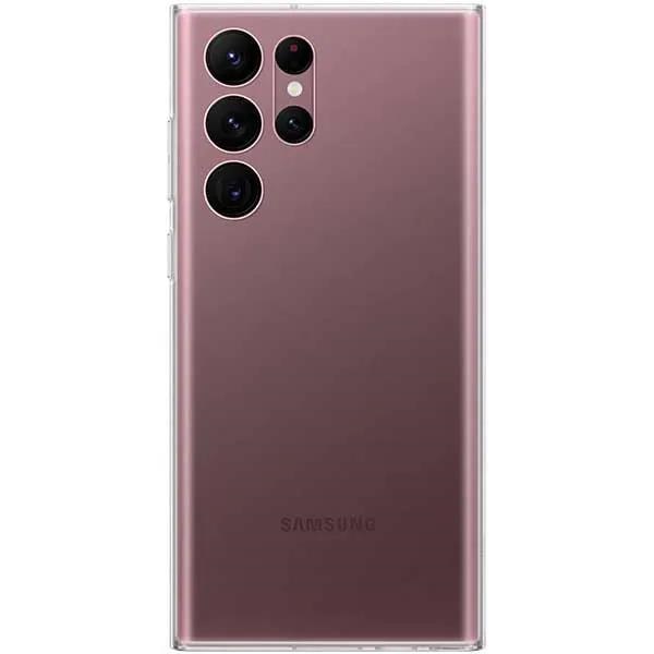Husa Protectie Silicon pentru Samsung Galaxy S22 Ultra, Ultra Clear, Slim