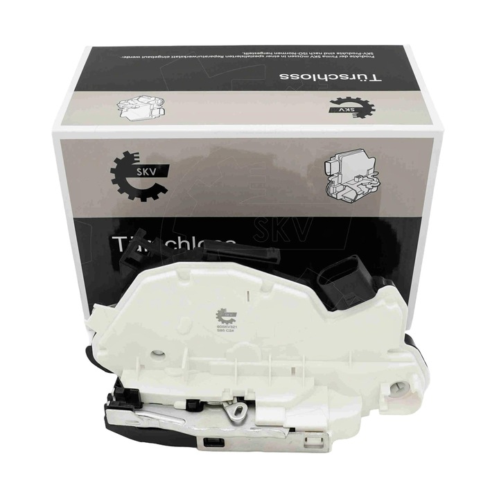 Incuietoare usa SKV pentru autoturisme, compatibila cu AUDI A1, SEAT Ibiza IV, SKODA Superb II, Fabia II, VW Tiguan, Scirocco III, Passat CC B7, Amarok, cod OE 5ND837015B