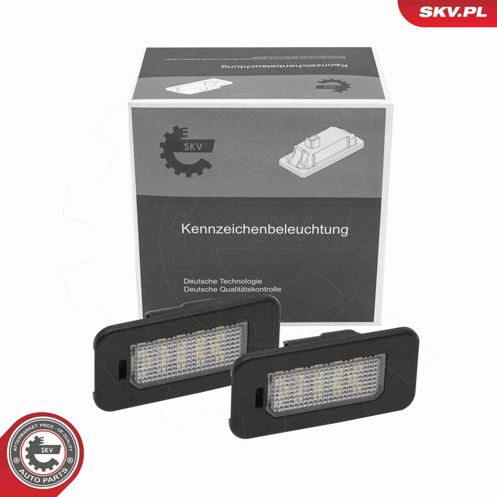 LED rendszámtábla lámpa SKV, kompatibilis ALFA ROMEO Giulia Stelvio, OE kód 50550396