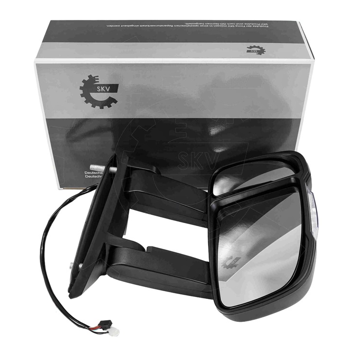 Oglinda exterioara SKV pentru CITROEN Jumper II, FIAT Ducato, PEUGEOT Boxer, cod OE 1613694380