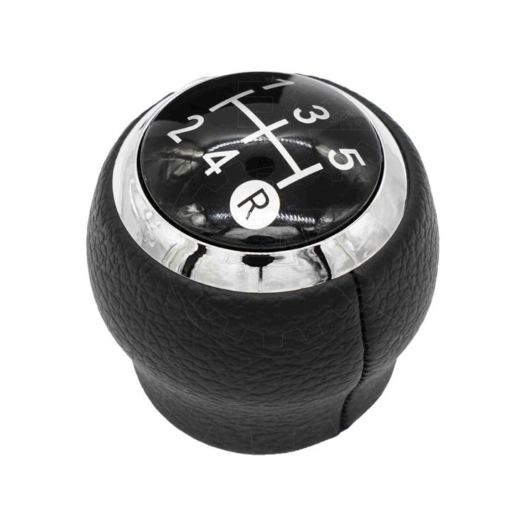 SKV топка за скоростен лост, универсална, съвместима с Toyota Auris, Avensis, Corolla, RAV4, Yaris, черна