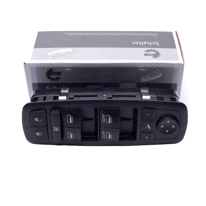 Panou de control geamuri SKV, compatibil JEEP Cherokee, 3+9 PIN