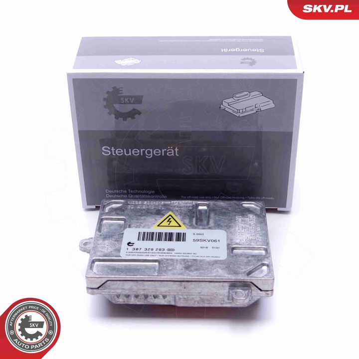 Ксенонов модул SKV 59SKV061, съвместим с ALFA ROMEO, AUDI, FIAT, PEUGEOT, SAAB, VOLVO
