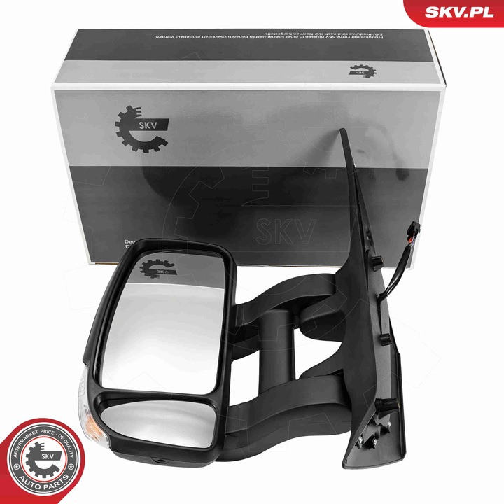 Oglinda auto SKV, pentru Nissan NV400, Opel Movano B, Renault Master III, fara senzor de temperatura